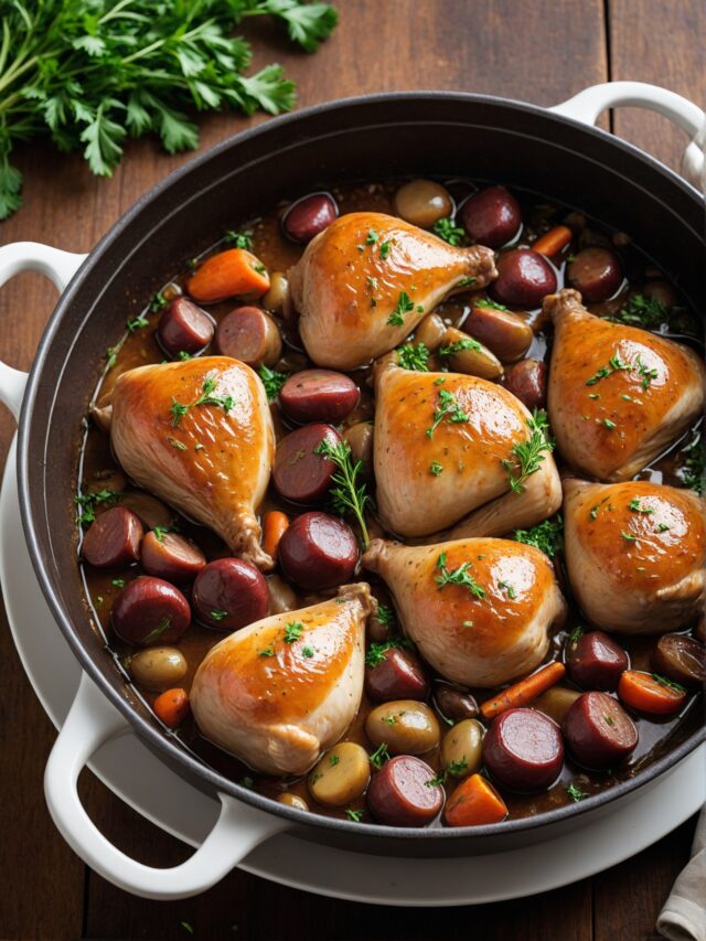 7 Easy Steps To Make Coq-au-Vin-Blanc (With White Wine)