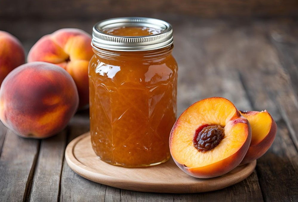 Peach Jam Recipe with Pectin