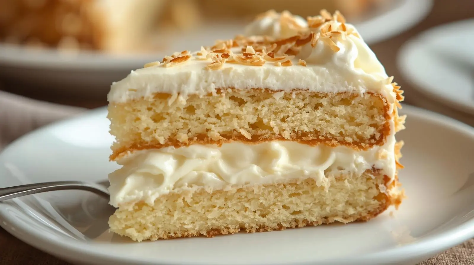 Coconut Cream Cake