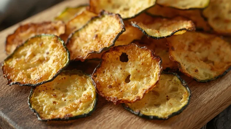 Crispy Baked Zucchini Chips