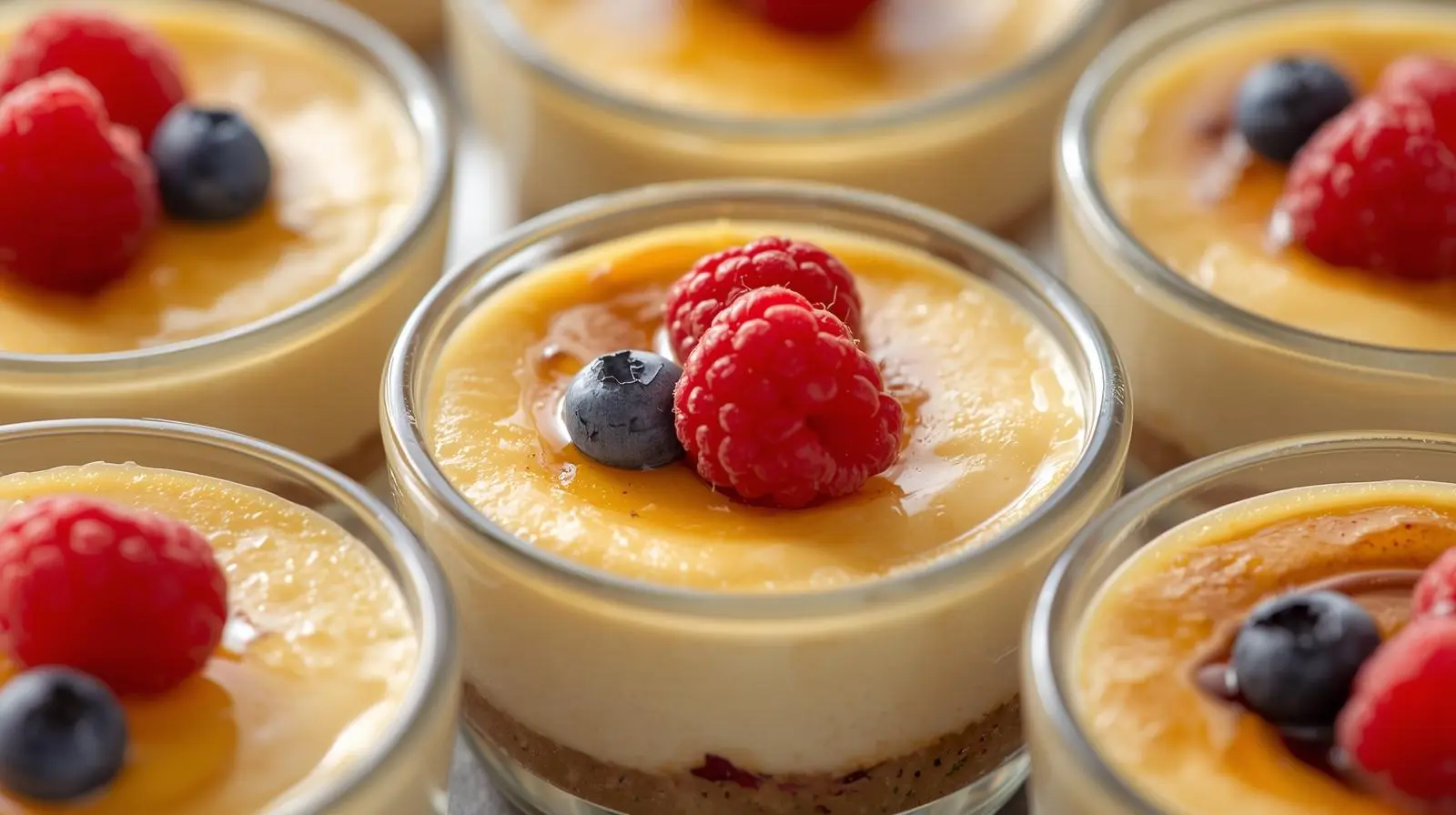 Greek Yogurt Cheesecake Cups