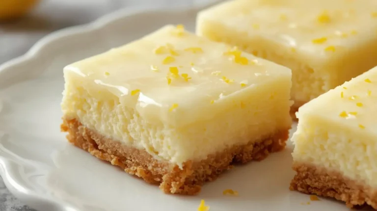 Lemon Cheesecake Bars
