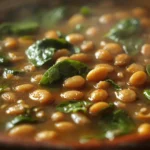 Lentil and Spinach Soup
