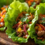 Turkey and Veggie Lettuce Wraps