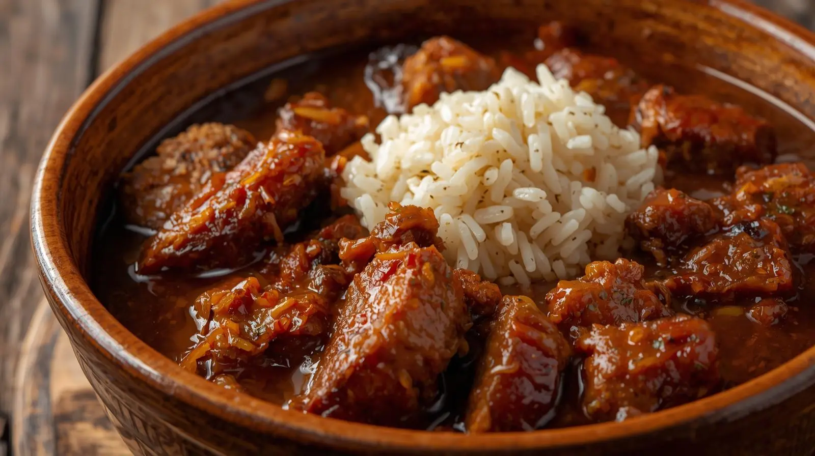 Crispy Gumbo with Sausage