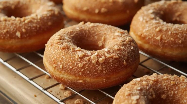 Savory Cinnamon Sugar Donuts