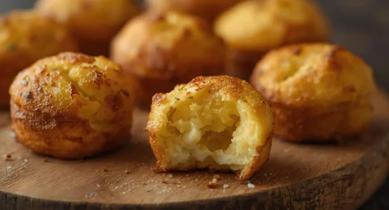 Cheesy Mashed Potato Puffs