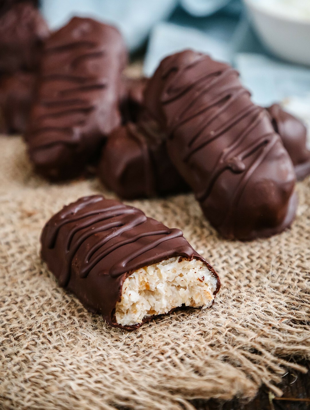 Low Carb Bounty Bars (Keto Coconut Bars)