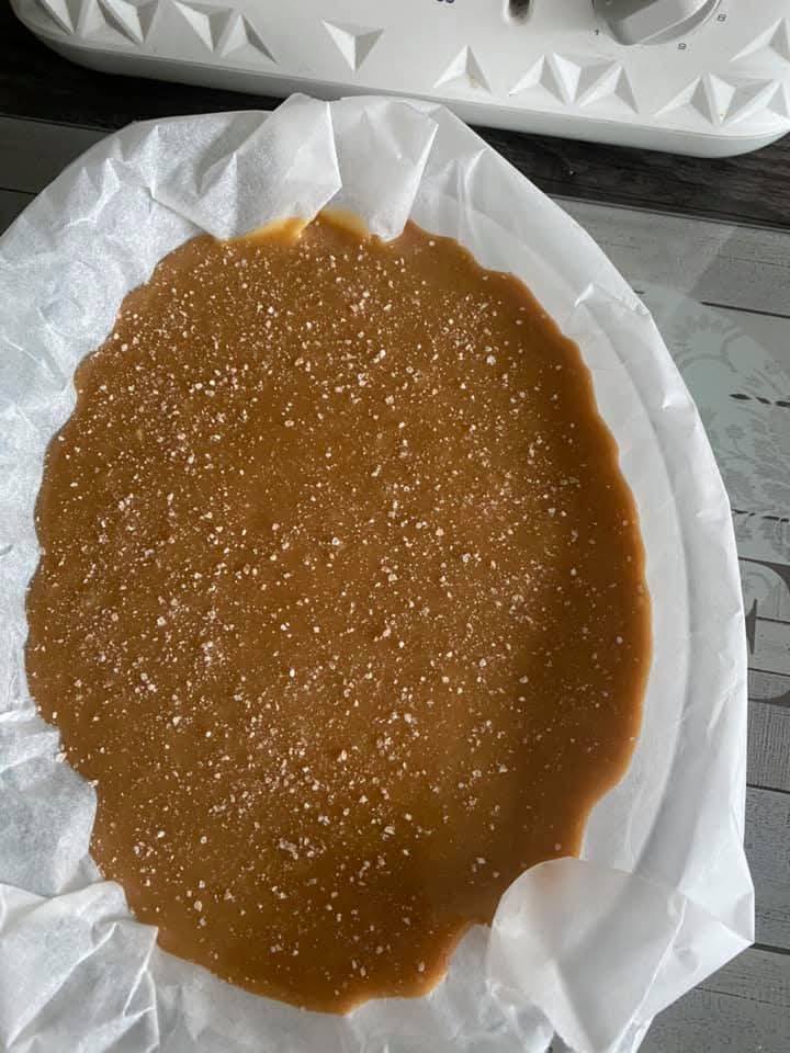 5 Ingredient Microwave Salted Caramel Fudge