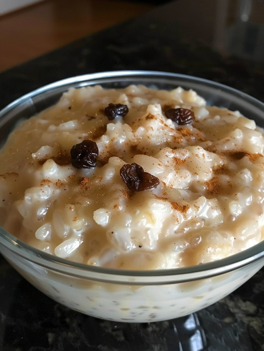 Easy Old-Fashioned Rice Pudding Recipe