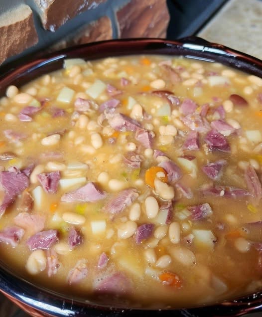White Beans and Ham Hock Soup