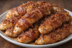 Bacon Brown Sugar Chicken Tenders