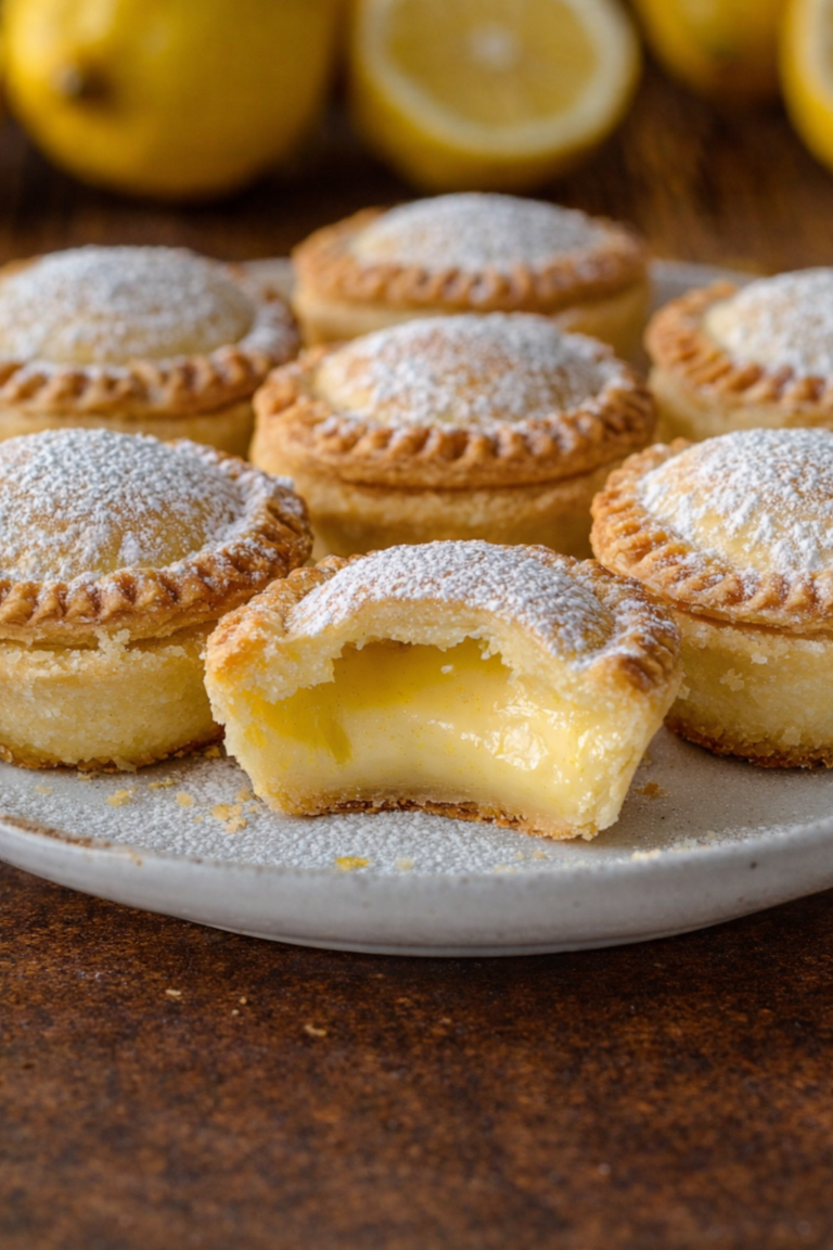 Baby Lemon Impossible Pies