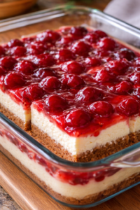 Cherry Cheesecake Bars