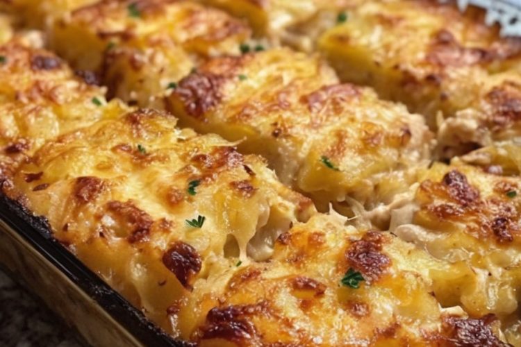 Cheesy Chicken Hashbrown Casserole – The Comfort Bake Everyone Requests