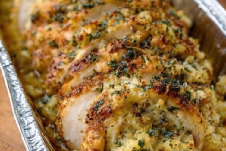 Chicken and Stuffing Bake
