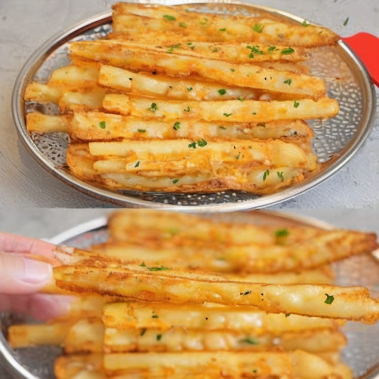 Cheese Fries Made from Boiled Potatoes – Crispy, Cheesy Comfort Without the Fryer