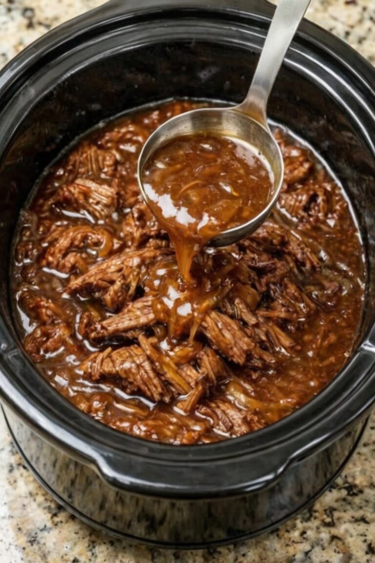 3-Ingredient Slow Cooker Balsamic Pot Roast (The Effortless Sunday Dinner)