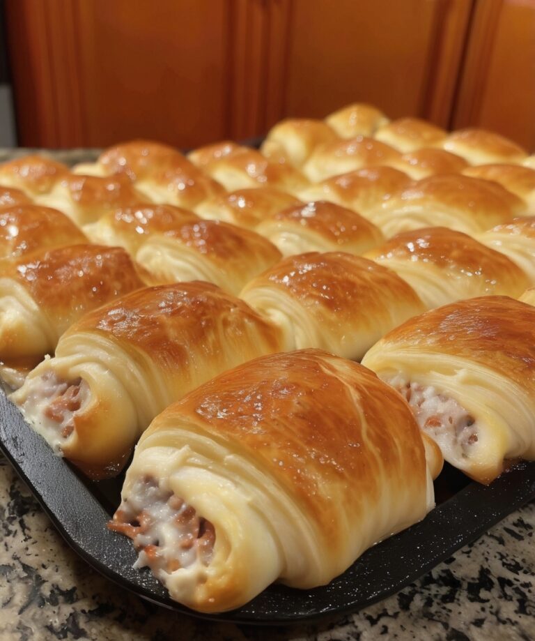 The Savory Sausage & Cream Crescent Crowns