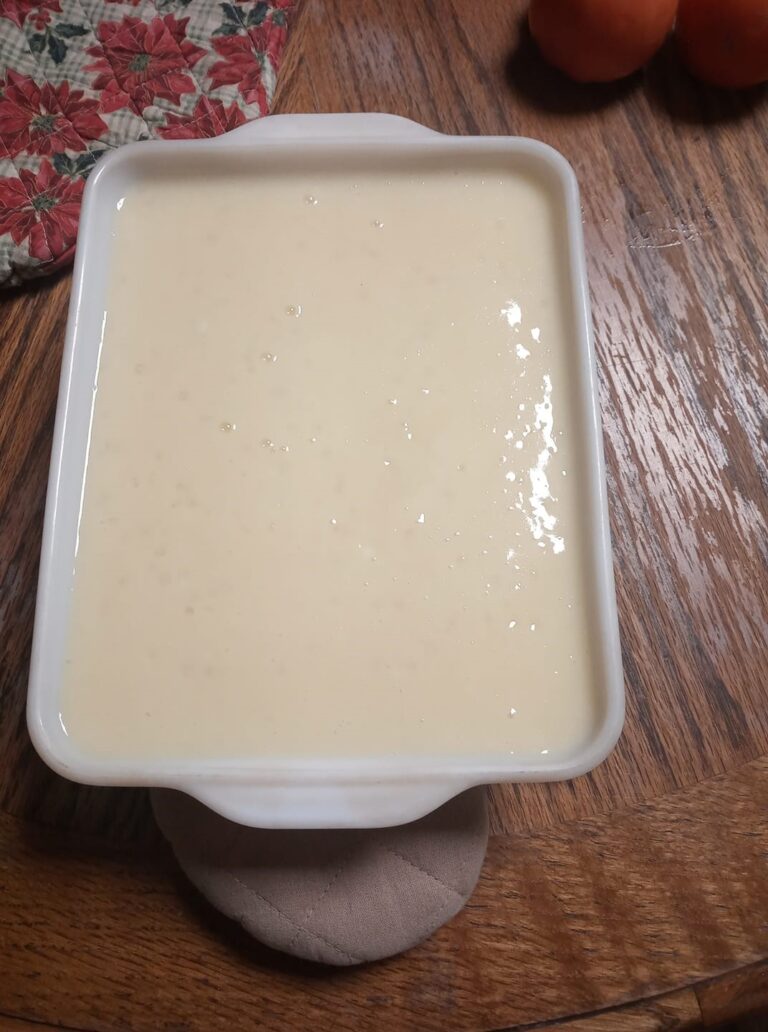 The Vintage Large Pearl Tapioca Pudding