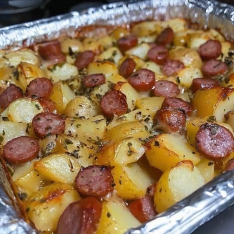 The Rustic Campfire Skillet: Smoky Smoked Sausage and Potato Bake