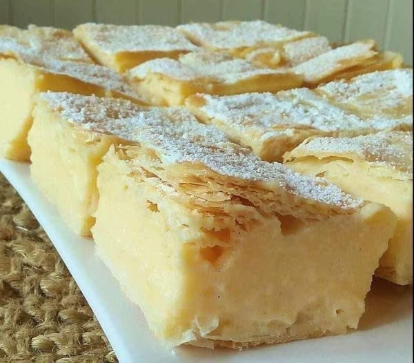 Delicious Classic Vanilla Slice