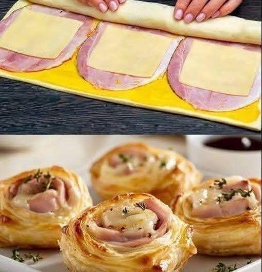 Ham and Cheese Puff Pastry Pinwheels: A Delicious and Easy Appetizer